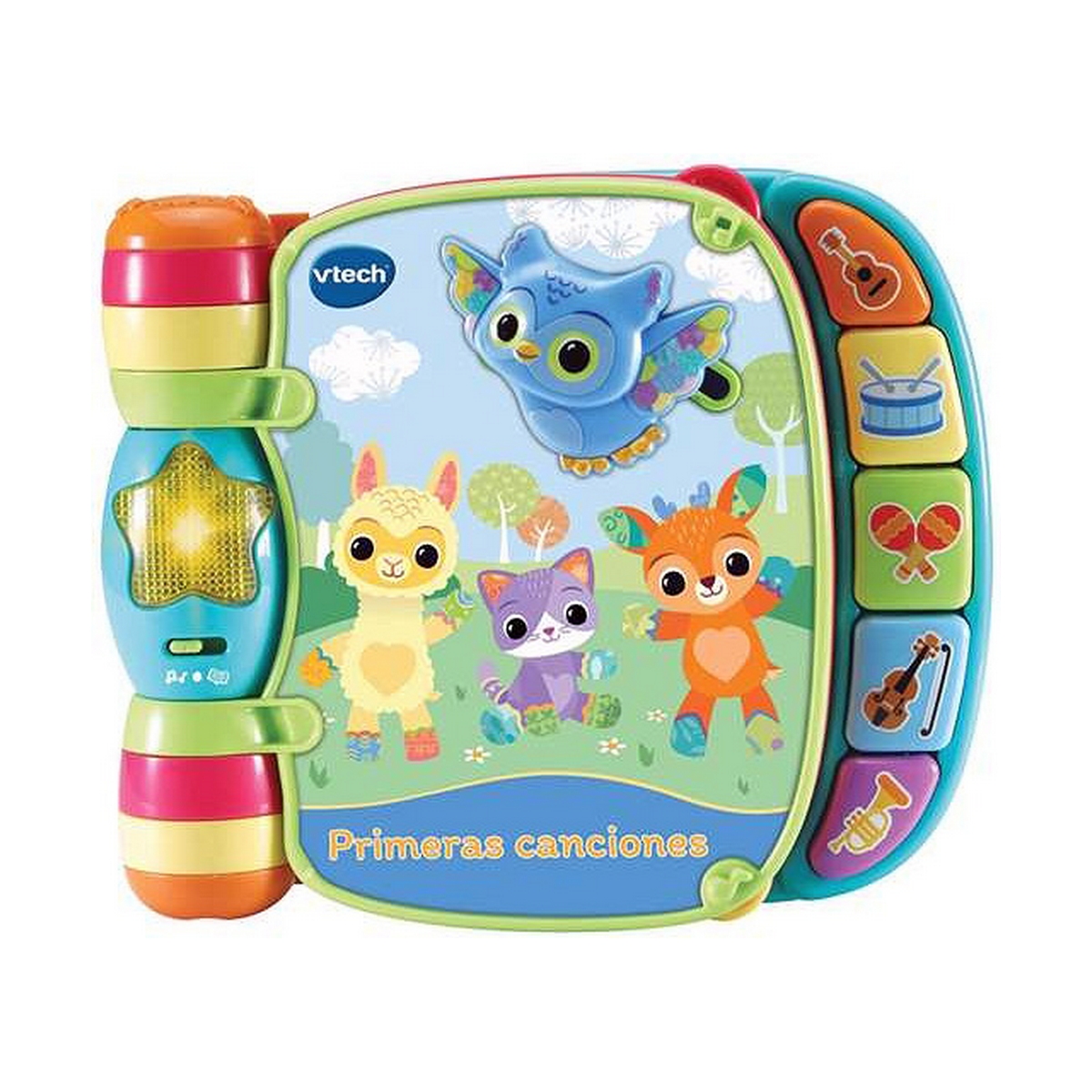 Giocattolo per bebè Vtech Libro musical primeras canciones. 19 x 22 x 4 cm